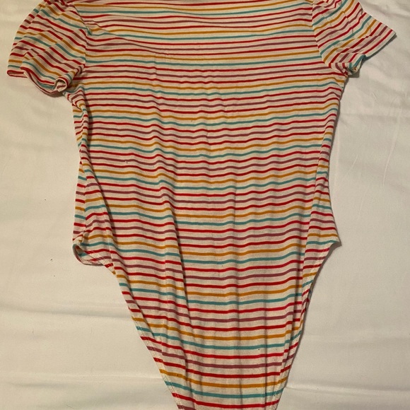 Rainbow striped bodysuit - Picture 2 of 3